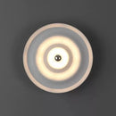 Axyaa Nordic Ripple Wall Lamp - Modern Circular Design for Staircase, Corridor, Entrance