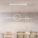 Axyaa Long LED Pendant Light for Dining and Living Room Decor