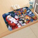 Axyaa Christmas Home Decor Non-Slip Entrance Door Mat Floor Carpet