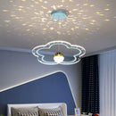 Axyaa LED Starry Chandelier for Children's Room Pendant Lamp Nursery Bedroom Lighting