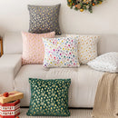Axyaa Velvet Snowflake Christmas Pillowcase - 45x45/50x50cm