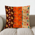 Axyaa Autumn Animals Bears & Foxes Printed Pillow Cover