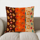 Axyaa Autumn Animals Bears & Foxes Printed Pillow Cover