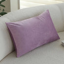 Axyaa Soft Pink Velvet Cushion Cover - Simple Home Decor