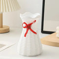 Axyaa Porcelain Style DIY Flowerpot Vase Home Decoration Ornaments