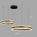 Axyaa Luxury LED Pendant Chandeliers for Living & Dining Room Décor