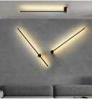 Axyaa Nordic Modern Luxury Wall Lamp for Living Room Bedroom Decor