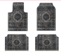 Axyaa Bohemian Style Car Foot Mat Home Rug Set Anti-slip American Retro Rugs