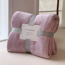 Axyaa Luxury Flannel Travel Blanket: Lightweight, Soft, Non-shedding, Colorfast Multipurpose Blanket