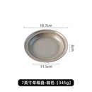 Axyaa Ceramic Shallow Plate Set: Japanese Style Dishware for Pasta, Salad, and More