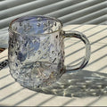 Axyaa Christmas Glass Mug 340ml - Heat Resistant Drinkware