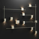 Axyaa Minimalist LED Strip Wall Sconce for Living Room and Stairway