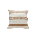 Axyaa Embroidered Cross Headboard Pillowcase Fringe Cushion Covers for Family Car Sofa