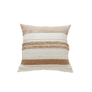 Axyaa Embroidered Cross Headboard Pillowcase Fringe Cushion Covers for Family Car Sofa