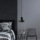 Axya Retro Industrial LED Pendant Lamp - Black Stone Chandelier