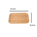 Axyaa Wooden Tray: Kitchen Storage, Cake Bread, Water Cup Holder, Flat Serving Tray