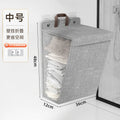 Axyaa Wall-Mounted Laundry Basket: Large Capacity Foldable Storage Bin for Bathroom, Toys & Clothes