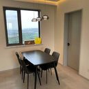 Axyaa Modern Glass Pendant Lamp Chandelier for Bedroom, Living Room, Restaurant, Bar Counter