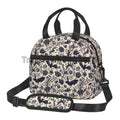 Axyaa Halloween Bats Insulated Lunch Bag with Adjustable Strap