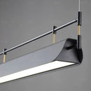 Axyaa Modern LED Pendant Light for Dinning Room, Nordic Linear Hanging Lamp