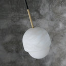 Axyaa Marble Chandelier: Elegant Lighting for Bedroom, Dining Room, or Hotel