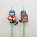 Axyaa Silicone Straw Covers for Starbucks 30oz Cup - Reusable Straw Cap Stopper