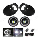 Axyaa LED Fog Light Angel Eyes DRL for Toyota Tacoma Tundra Sequoia 2005-2015