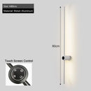 Axyaa Dimmable LED Wall Sconce Touch Screen Control Wall Lighting