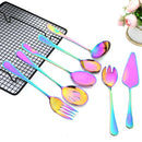Axyaa Stainless Steel Cutlery Set - 7 Piece Kitchen Tableware Collection