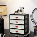 Axyaa Retro Luxury Cosmetic Organizer Makeup Storage Box
