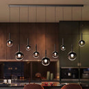 Axyaa Minimalist Glass Headboard Pendant Lamp for Luxury Bedroom