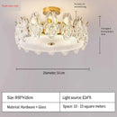 Cream French Ceiling Lamp for Romantic Rooms by Axyaa