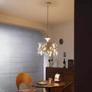 Axyaa Cream White Butterfly Pendant Light for Cozy Spaces