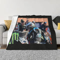 Axyaa Designer Winter Blankets Featuring Michael Dunlop Isle of Man TT 2018