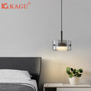 Axyaa LED Luxury Pendant Light with High Transparency Lampshade