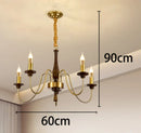 Axyaa Modern Living Room Chandeliers LED Ceiling Hanging Lights