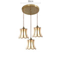 Axyaa Nordic Glass LED Pendant Lights Copper Modern Hanging Lamp Lighting
