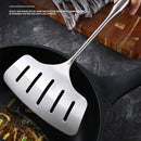 Axyaa Rosewood Handle Fish Spatula, Egg Scoop, Colander Shovel - Kitchen Utensils