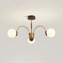 Axyaa French Medieval Walnut Chandelier for Home, Restaurant & Bedroom
