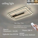 Axyaa Modern Minimalist Ceiling Light for Living Room & Grand Bedroom, Full Spectrum Lighting
