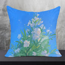 Axyaa Patterned Cushion Cover 45*45 for Sofa, Square Decor Pillowcases