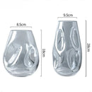 Axyaa Nordic Minimalist Special-Shaped Stained Glass Vase for Modern Home Decor