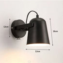 Nordic Macaron LED Wall Lamp by Axyaa - Adjustable Lighting Sconces for Home Decors