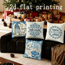 Axyaa Winter Gnomes & Snowflakes Cushion Covers - Cozy Additions for Your Home