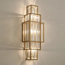 Axyaa Geometric Crystal Wall Lamp for Elegant Home Decor