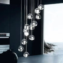 Axyaa Nordic Crystal Chandelier for Stairs
