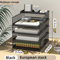 Metal Mesh Desk Organizer Axyaa A4 Paper Document File Letter Pen Tray Shelf