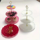 Axyaa 3-Tier Candy Tray Cake Stand Fruit Dessert Display Rack