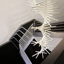 Axyaa Nordic Fishbone Suspension Light: Modern, Simple, Creative Lighting Fixtures