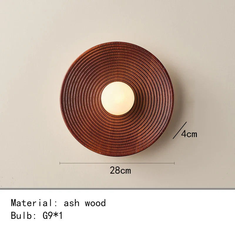 Axyaa White Glass Wall Lamp for Parlor, Bedroom, Hotel, Shop Lighting